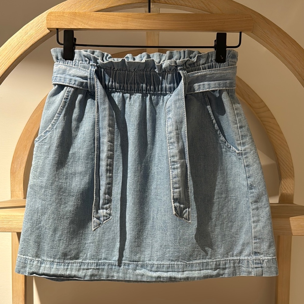 CAT & JACK Denim Blue Skirt